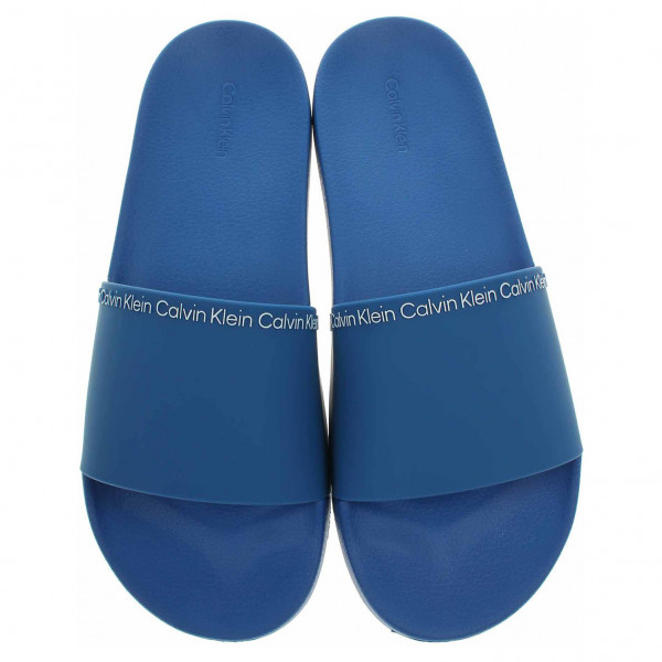 Pánske plážové papuče Calvin Klein HM0HM00981 C41 Delta Blue