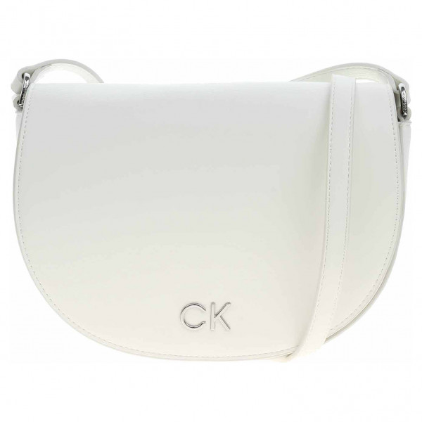 detail Calvin Klein dámská kabelka K60K611679 YAF Bright White