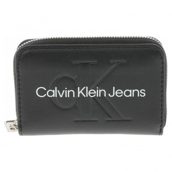 detail Calvin Klein dámská peněženka K60K607229 BDS black