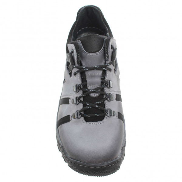 detail Pánska vycházková topánky KR151 šedá-černá