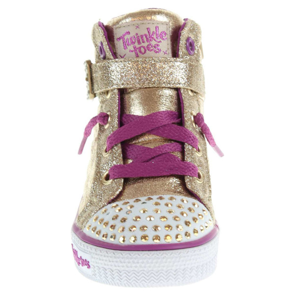 detail Skechers Sweetheart Sole gold