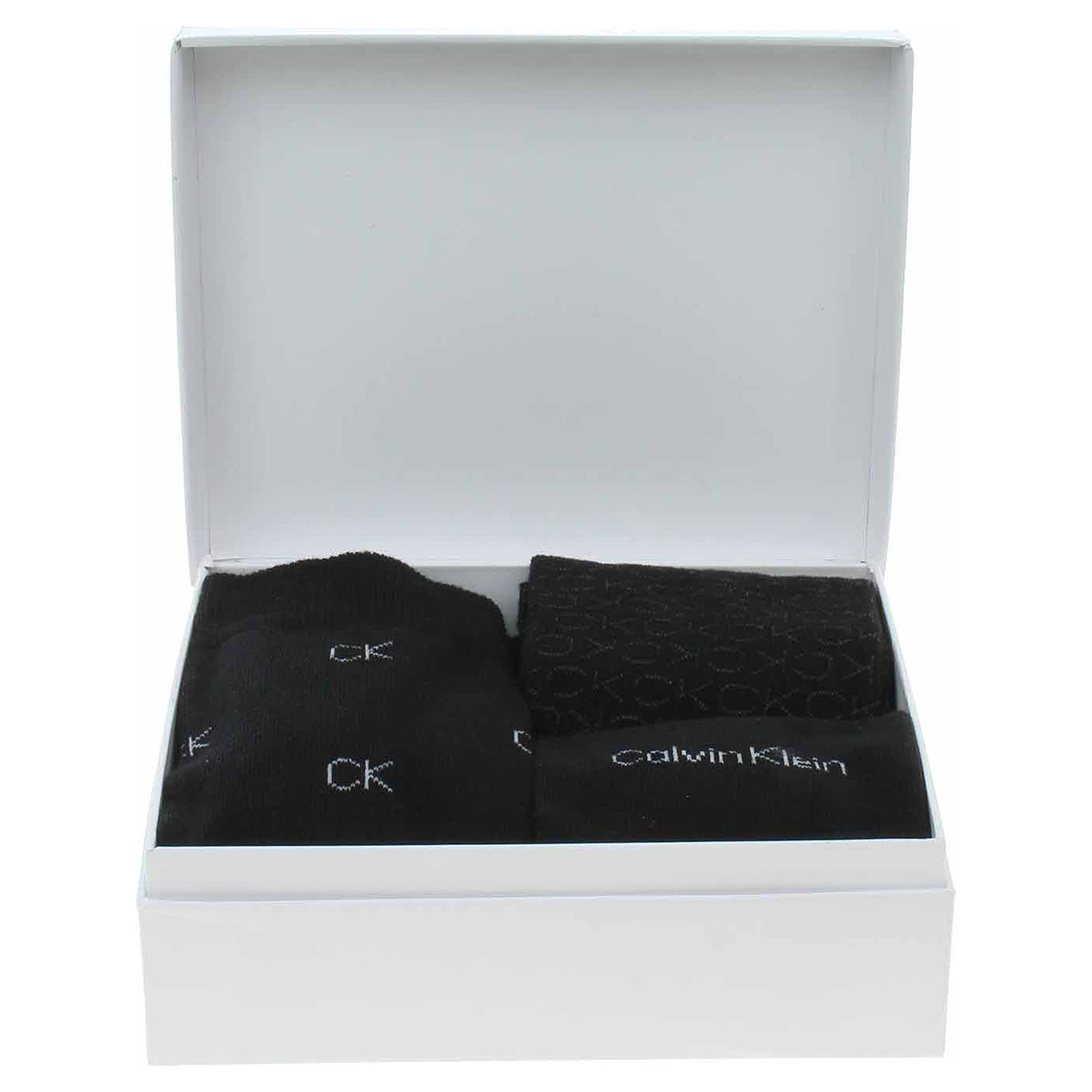 Calvin Klein pánské ponožky 701219834001999 black 701219834001999 black 46