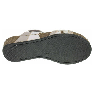 detail Dámske papuče Safe Step 68701 white-s.grey