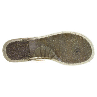 detail Dámske plážové papuče Gioseppo Porter zlatá-černá