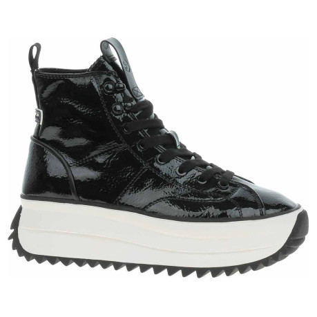 Dámska členkové topánky Tamaris 1-25291-43 black patent