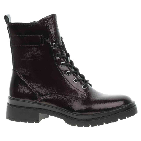 Dámska členkové topánky Tamaris 1-25236-43 merlot patent
