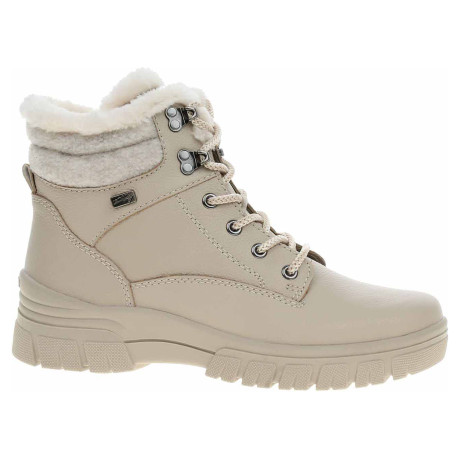 Dámska členkové topánky Remonte D0E71-60 beige kombi