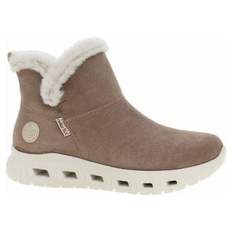 Dámske poločižmy Rieker M6050-64 beige
