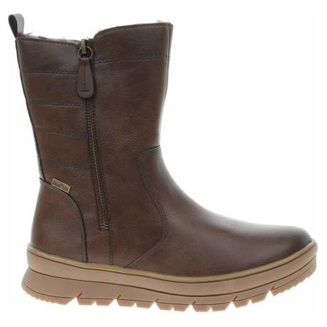 Dámske poločižmy Jana 8-26470-29 cognac