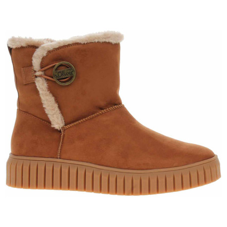 Dámske poločižmy s.Oliver 5-26418-41 cognac