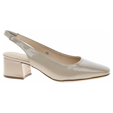 Dámske lodičky Caprice 9-29500-20 beige patent