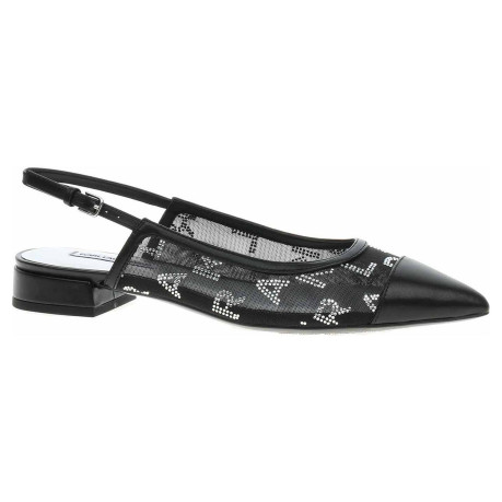 Dámske lodičky Karl Lagerfeld KL40153 M0S black mesh