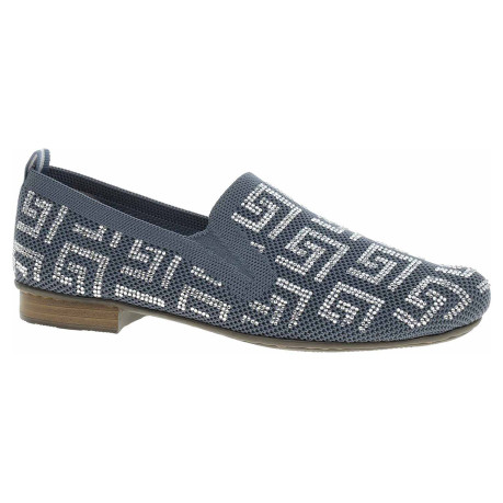 Dámske mokasiny Rieker 51953-12 blau