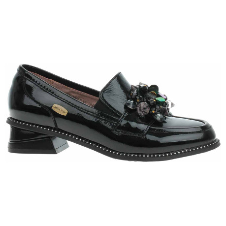 Dámske mokasiny Laura Vita Ibcihalo 10 werni noir