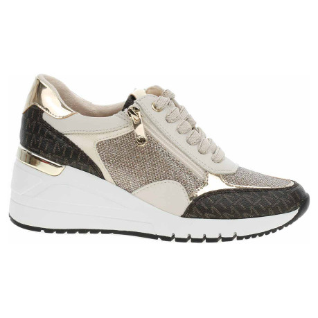 Dámske poltopánky Marco Tozzi 2-23723-41 cream comb