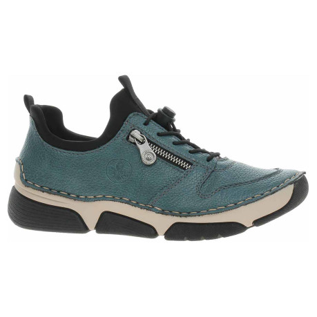 Dámske poltopánky Rieker 45951-14 blau