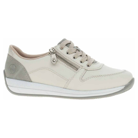Dámske poltopánky Rieker N1100-80 weiss kombi