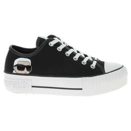 Dámska topánky Karl Lagerfeld KL60410N 900 Black Canvas