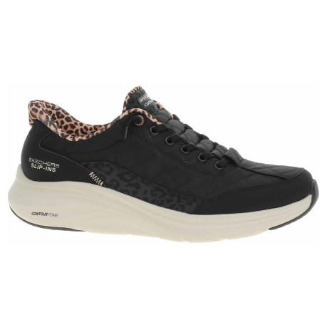 Skechers Slip-ins: Contour Foam - Cozy Fit Leopard Dream