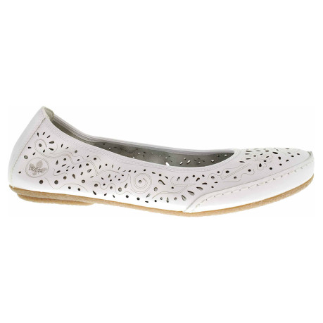 Dámske baleriny Rieker 41460-80 weiss