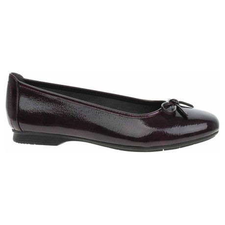 Dámske baleriny Jana 8-22163-41 dk purple pat