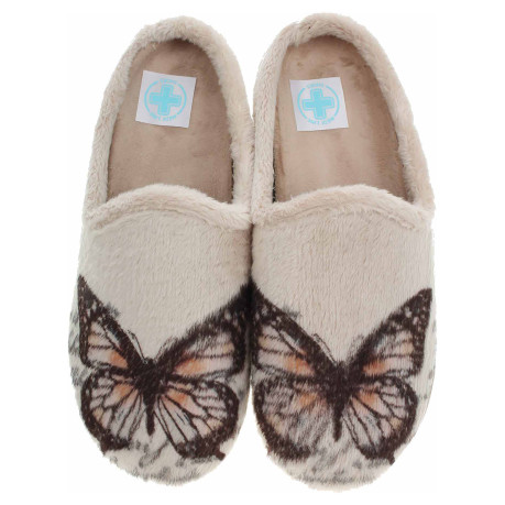 Dámske domáce papuče Medi Line 1511-025 beige