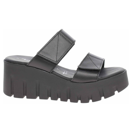 Dámske papuče Tamaris 1-27226-28 black leather