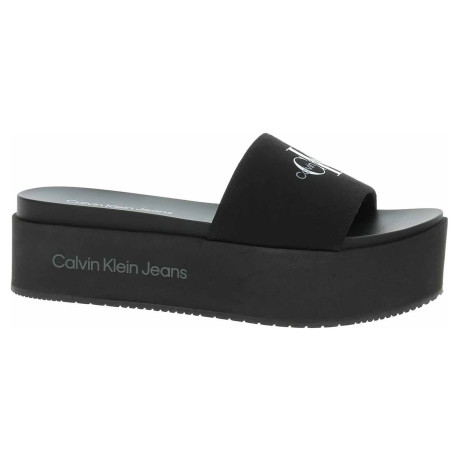 Dámske papuče Calvin Klein YW0YW01036 BDS Black