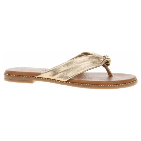 Dámske papuče Tamaris 1-27126-44 light gold