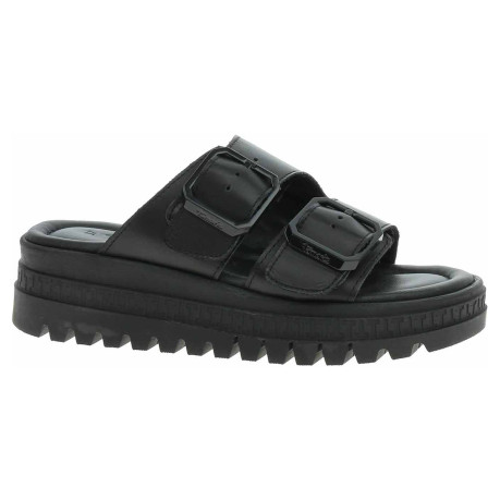 Dámske papuče Tamaris 1-27202-44 black leather