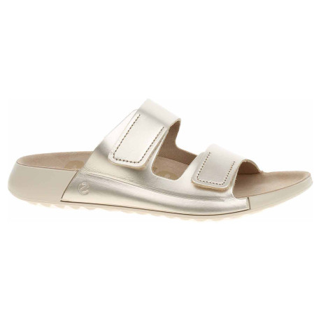 Dámske papuče Ecco 20682301688 pure white gold