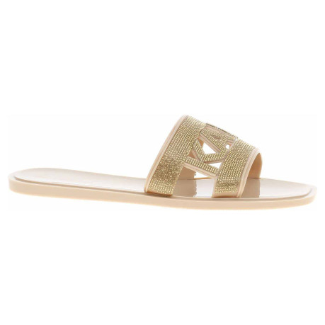 Dámske papuče Karl Lagerfeld KL80005S VGD gold rubber