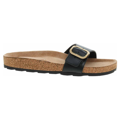 Dámske papuče Tommy Hilfiger FW0FW09344 BDS Black