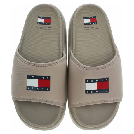 Plážové papuče Tommy Hilfiger EN0EN02448 PKQ pleasant clay