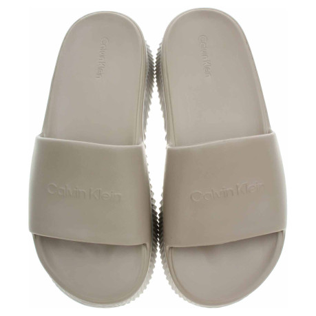 Plážové papuče Calvin Klein HW0HW01973 PB1 Feather Grey