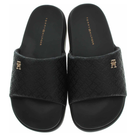 Plážové papuče Tommy Hilfiger FW0FW08526 BDS Black