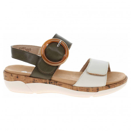 Dámske sandále Remonte R6853-54 grun kombi