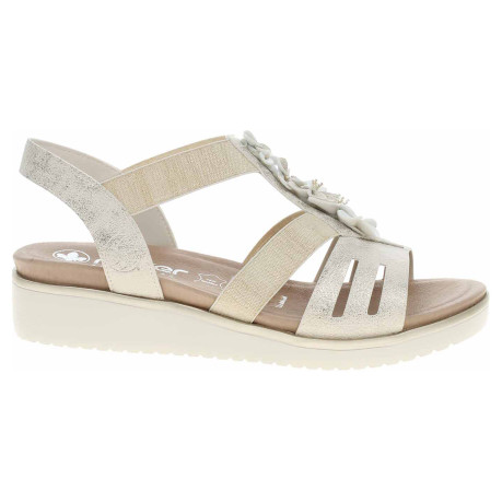 Dámske sandále Rieker V3788-60 beige