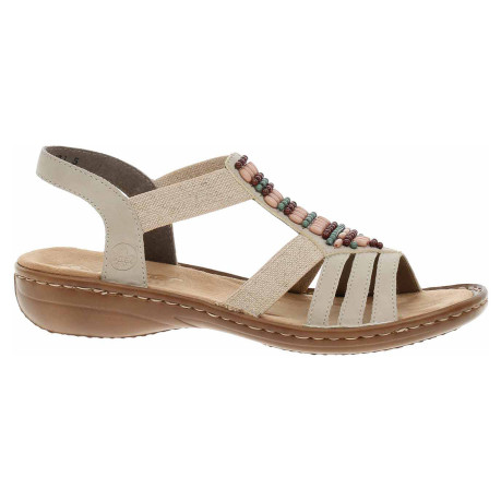 Dámske sandále Rieker 60851-62 beige
