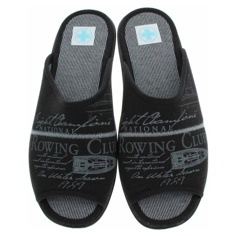 Pánske domáce papuče Medi Line S72-37742 black