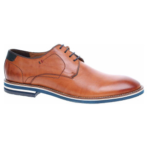 Pánske poltopánky Salamander 31-57326-07 cognac