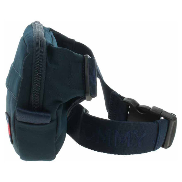 detail Tommy Hilfiger pánská ledvinka AM0AM13701 C1G Dark Night Navy