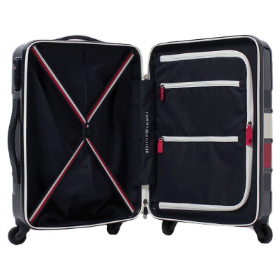 detail Tommy Hilfiger kufr velký AU0AU00011 Tommy Classic Hard Case 110 l modrý