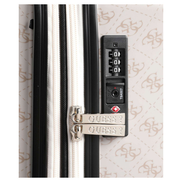 detail Guess cestovní kufr TWH83899880 DOV