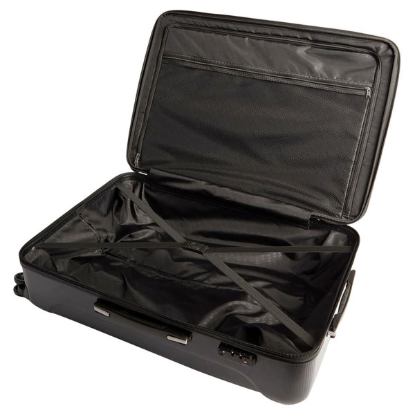 detail Guess cestovní kufr TWE68939880 BLACK