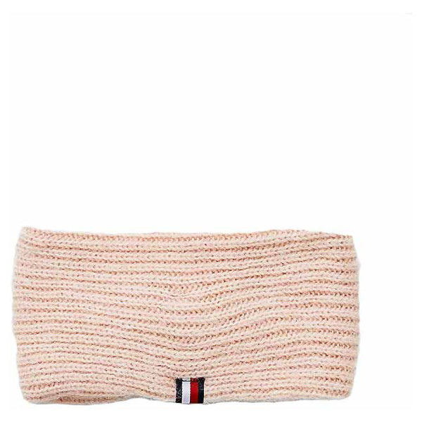 detail Tommy Hilfiger dámská čelenka AW0AW10620 TGF silver pink