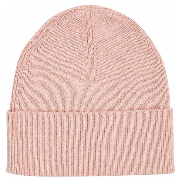 detail Tommy Hilfiger dámská čepice AW0AW13819 TMF Sepia Pink Melange