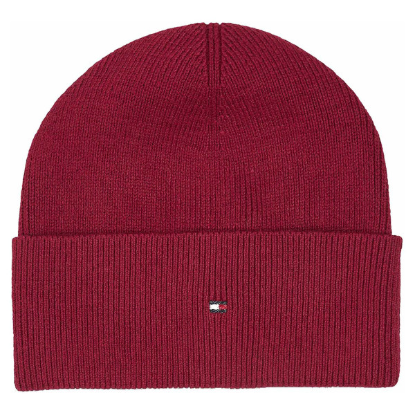 detail Tommy Hilfiger dámská čepice AW0AW15309 XJS Rouge