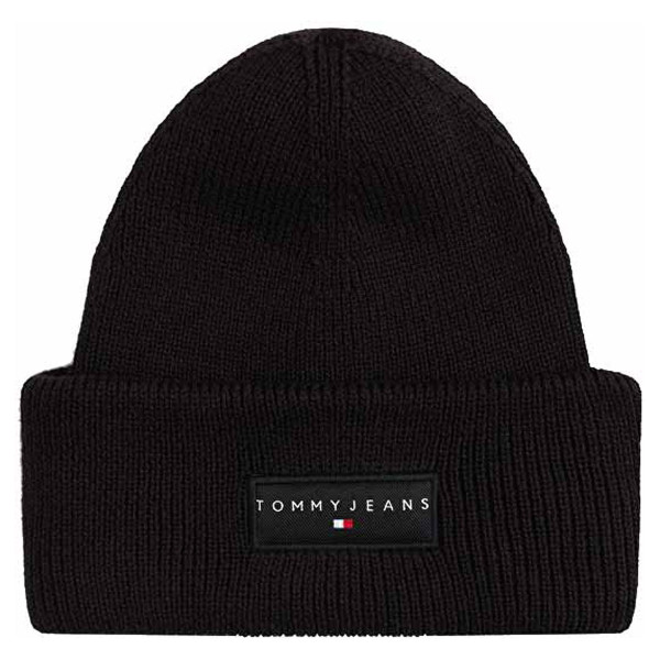 detail Tommy Hilfiger pánská čepice AM0AM13666BDS Black