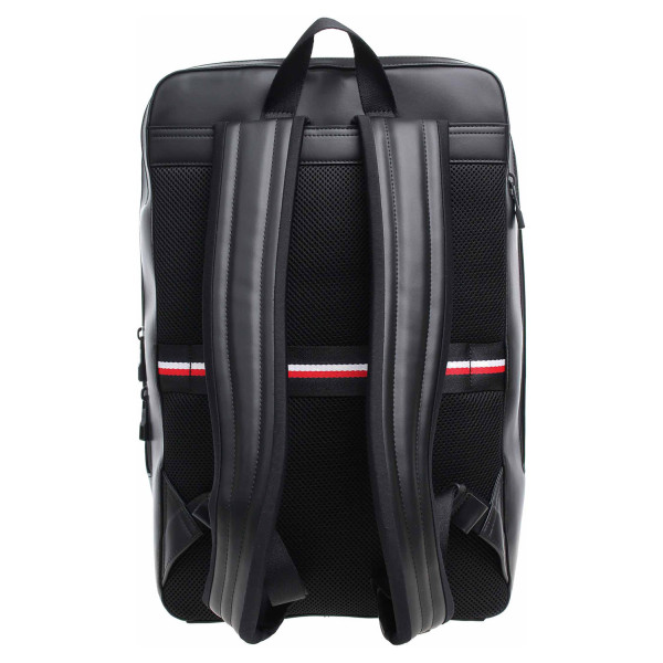 detail Tommy Hilfiger pánský batoh na notebook AM0AM07784 BDS black